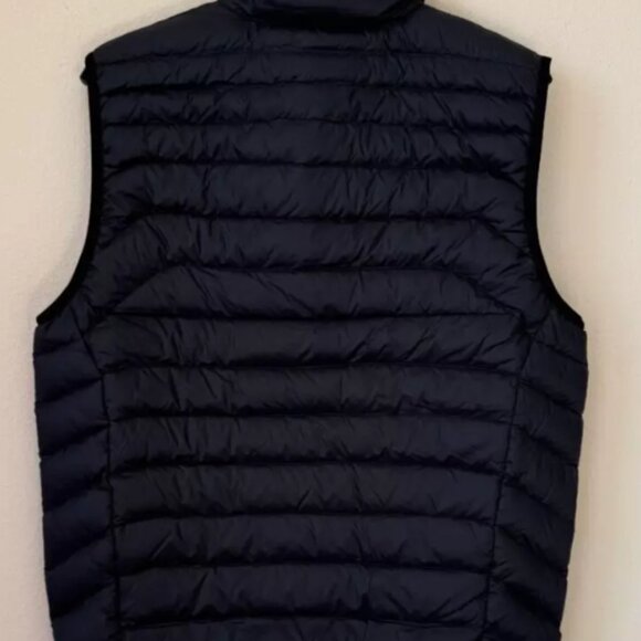 Polo Ralph Lauren Men's Packable Down Vest Black With Yellow Pony - Picture 3 of 4